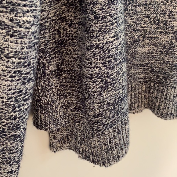 Madewell Mock Turtleneck Relaxed Fit Marled Knit Sweater Style GO443 - Picture 6 of 9